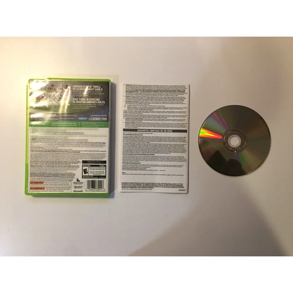 FIFA 14 (Microsoft Xbox 360, 2013) Soccer - EA Sports - Box & Game Disc